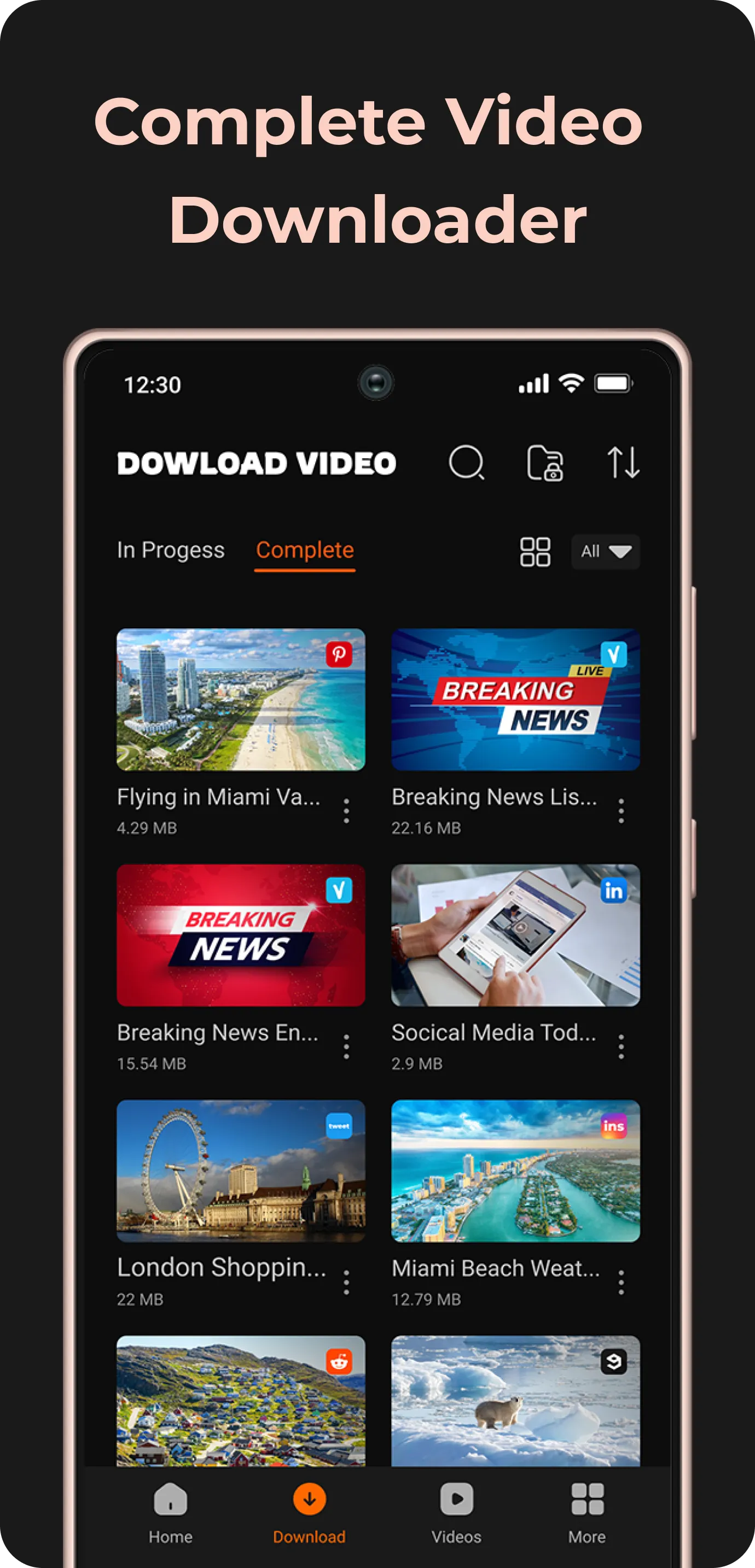 All Video Downloader | Indus Appstore | Screenshot