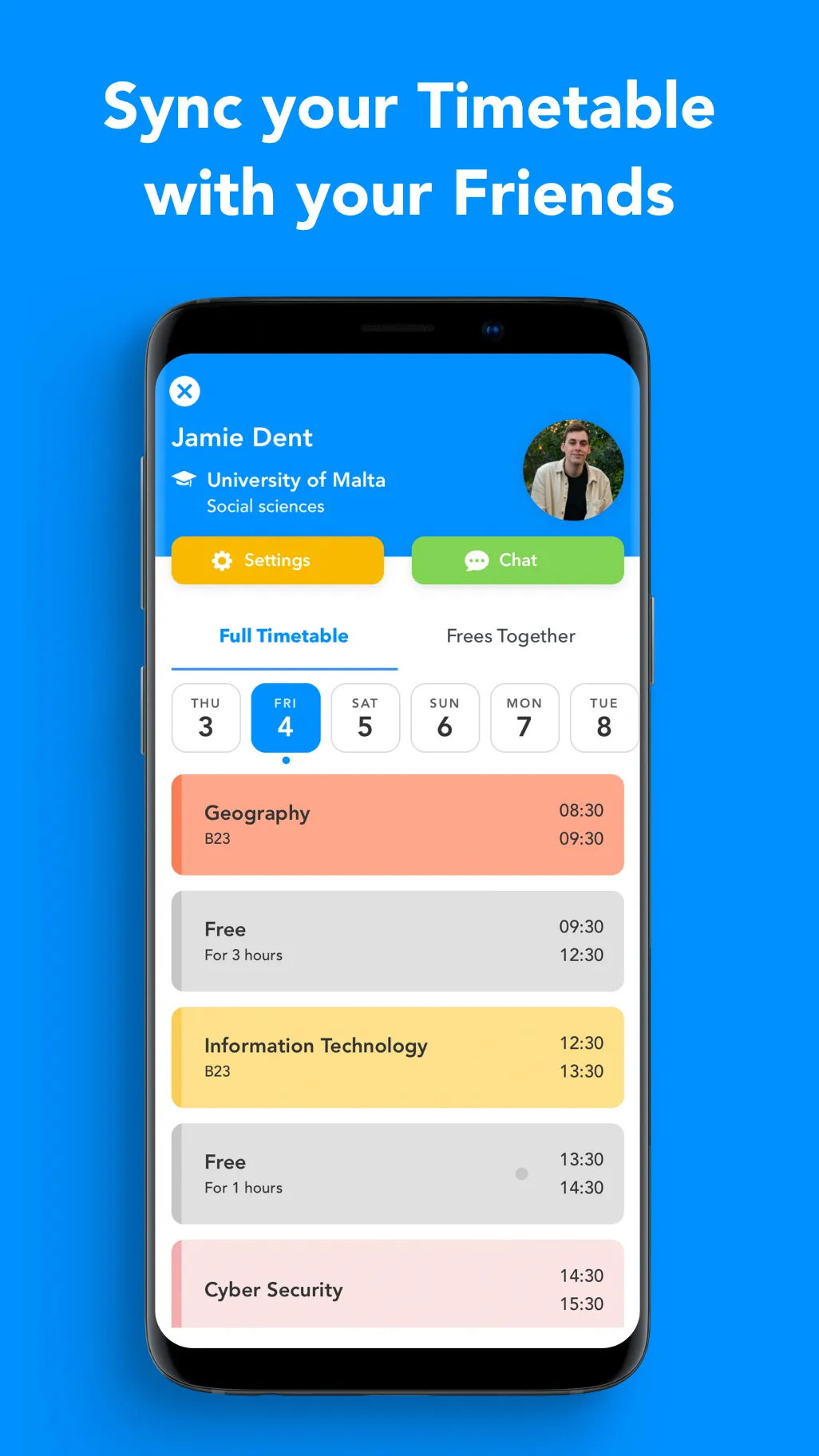 FreeHour - Student App | Indus Appstore | Screenshot