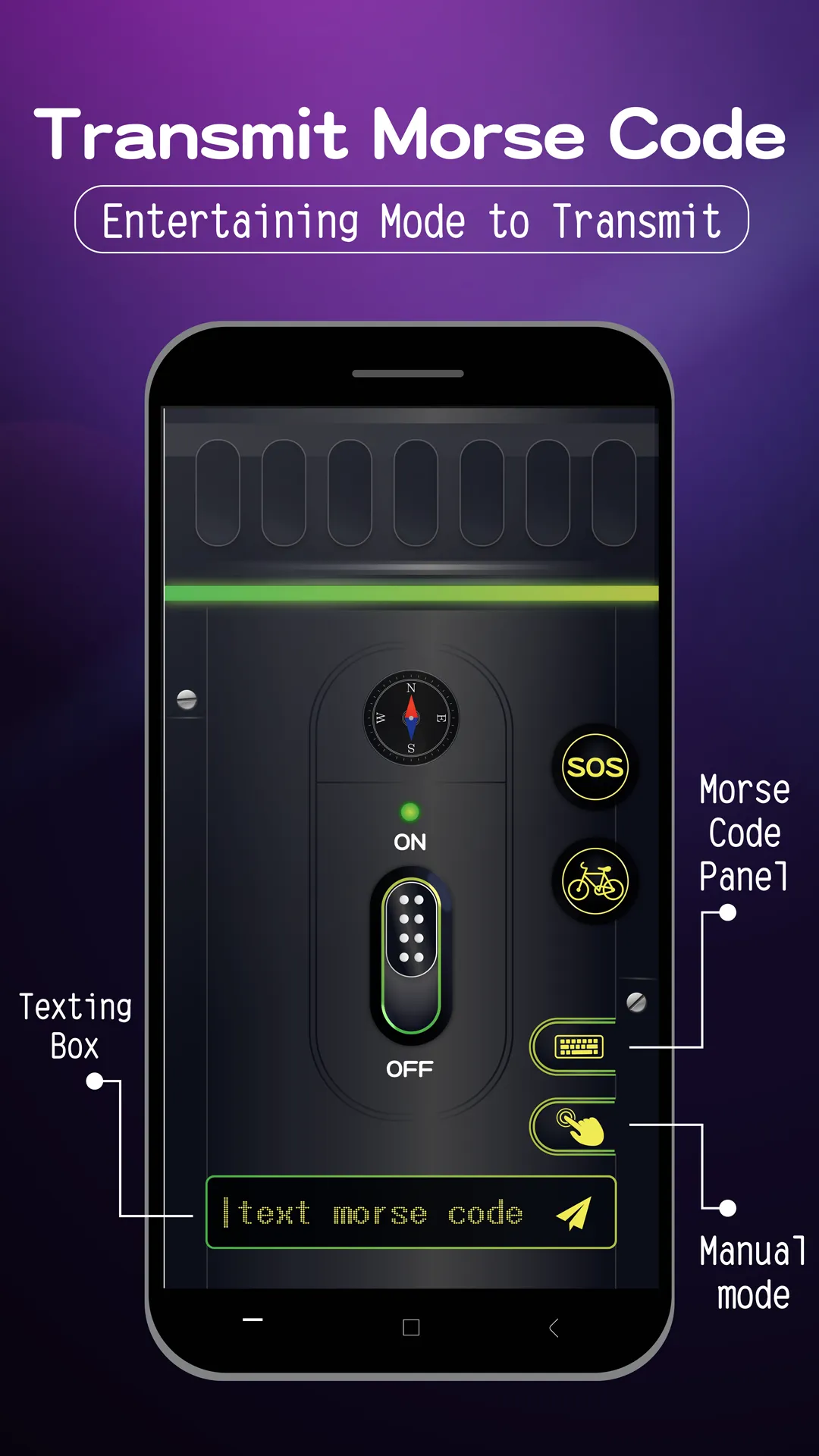 Morse.C.T.Flashlight | Indus Appstore | Screenshot