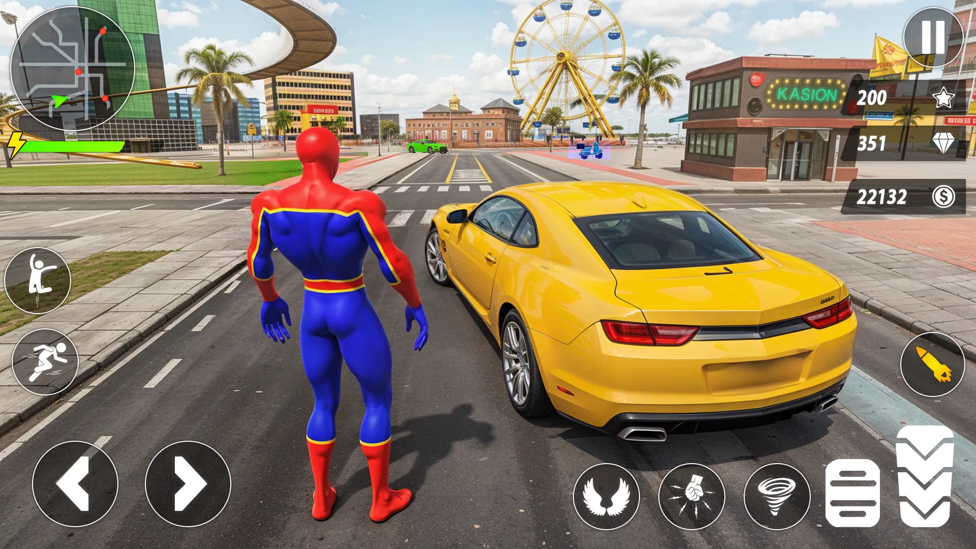 Spider Robot Hero Car Games | Indus Appstore | Screenshot