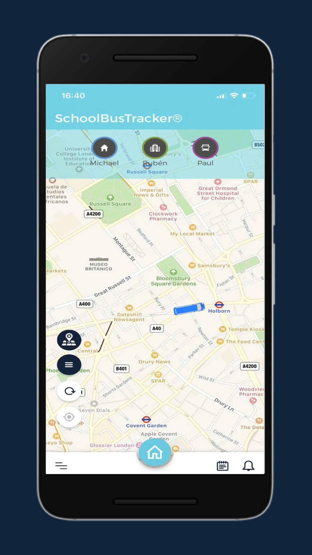 Berkhamsted School Transport | Indus Appstore | Screenshot