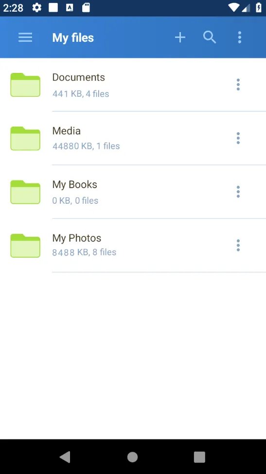 Alfafile.net File Manager | Indus Appstore | Screenshot