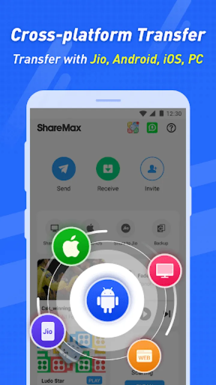 ShareKaro Lite: File Share App | Indus Appstore | Screenshot