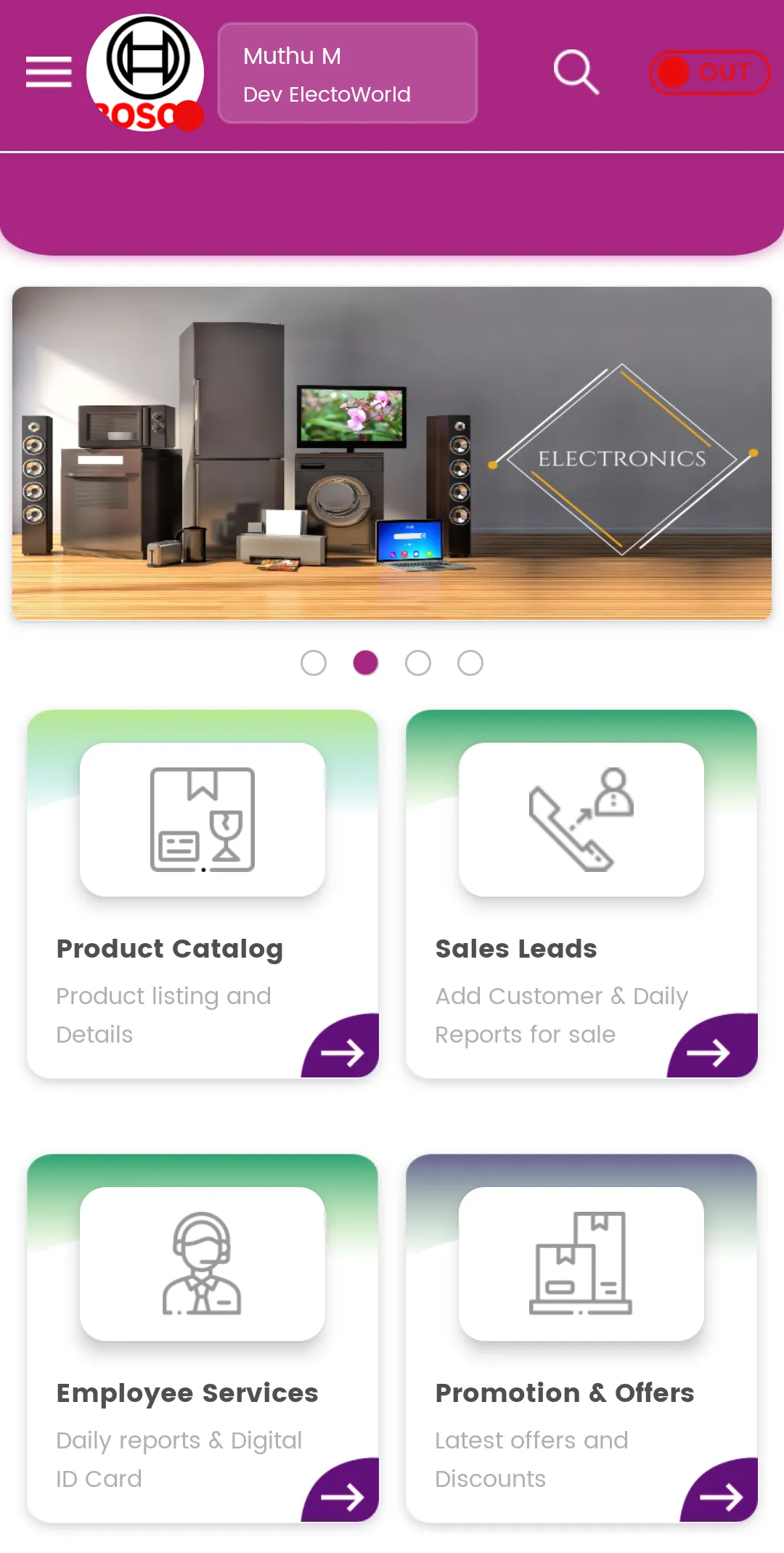 AEW-Store Connect | Indus Appstore | Screenshot