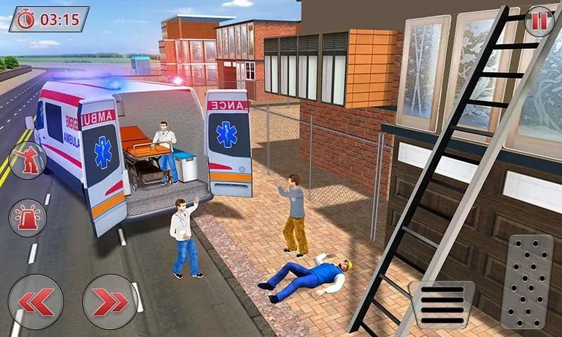 Ambulance Robot City Rescue | Indus Appstore | Screenshot