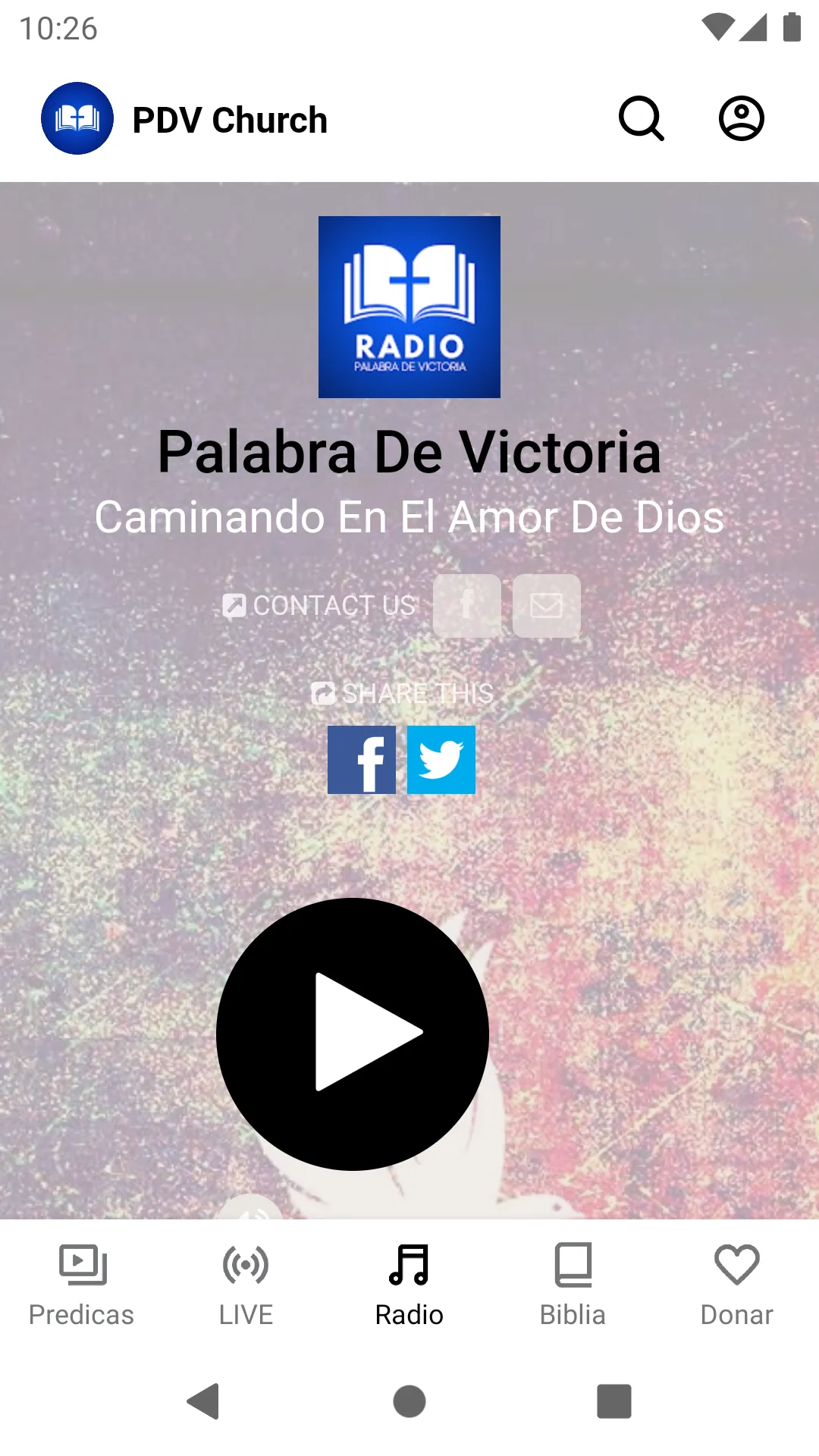 Palabra De Victoria | Indus Appstore | Screenshot