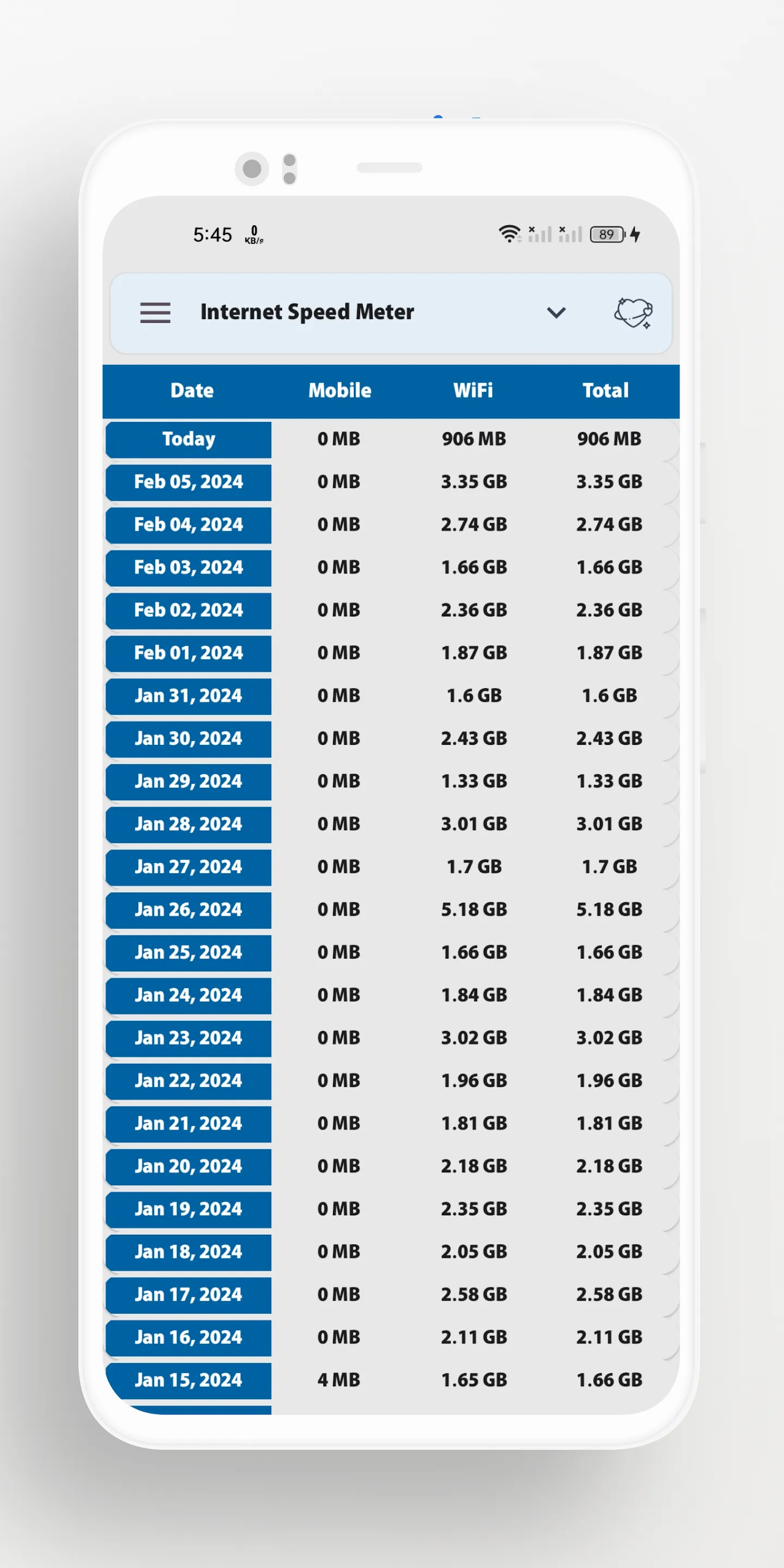 Internet speed meter | Indus Appstore | Screenshot