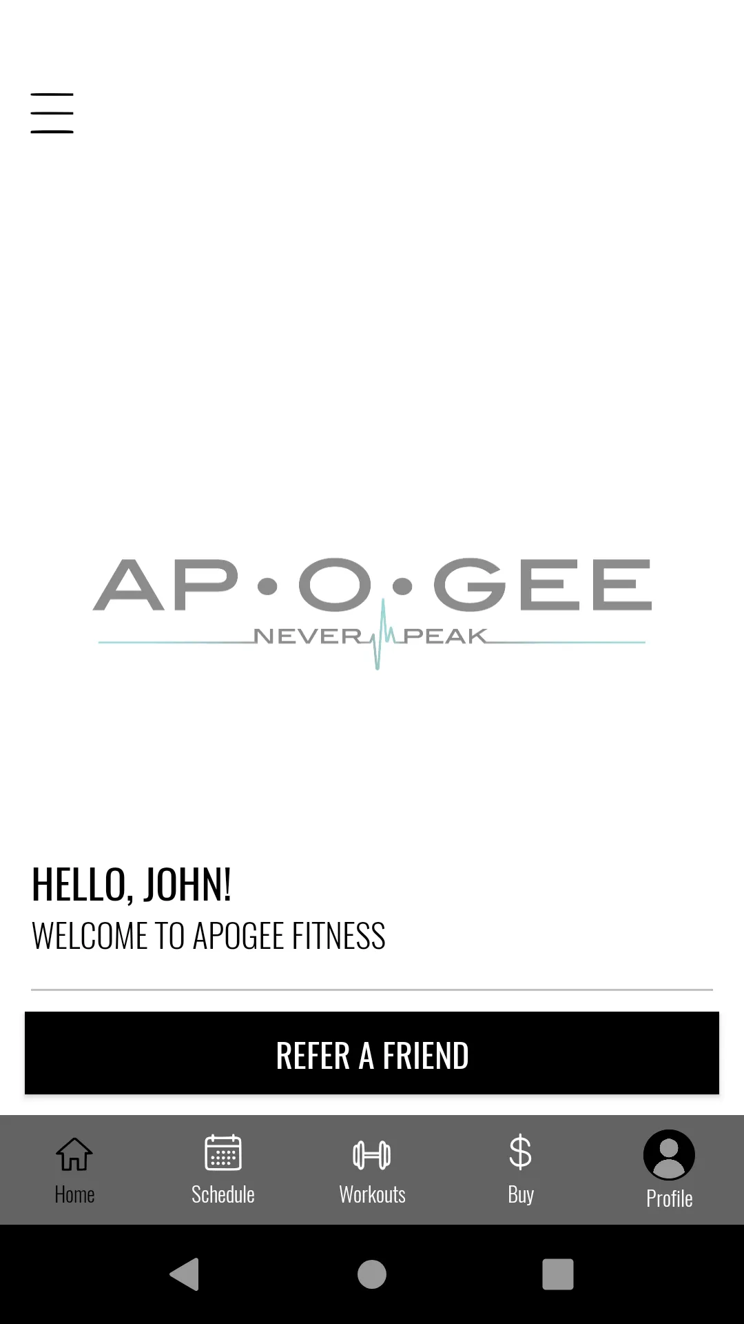 Apogee Fitness | Indus Appstore | Screenshot