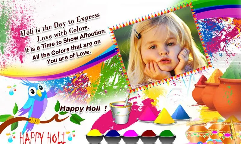 Happy Holi Frames | Indus Appstore | Screenshot