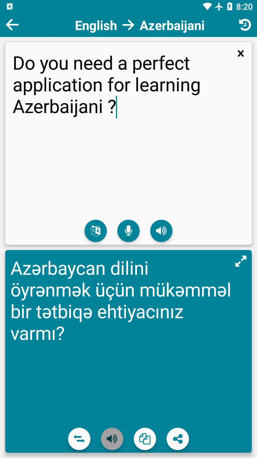 Azerbaijani - English | Indus Appstore | Screenshot