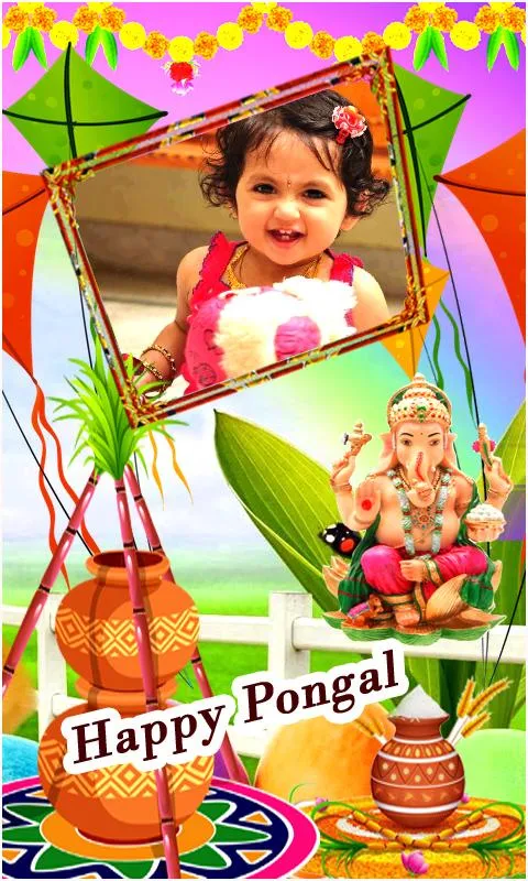 Happy Pongal Photo Frames | Indus Appstore | Screenshot