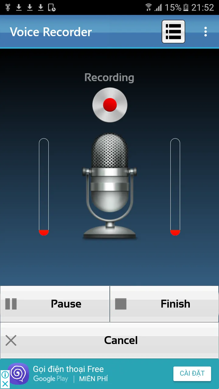 Voice Recorder | Indus Appstore | Screenshot