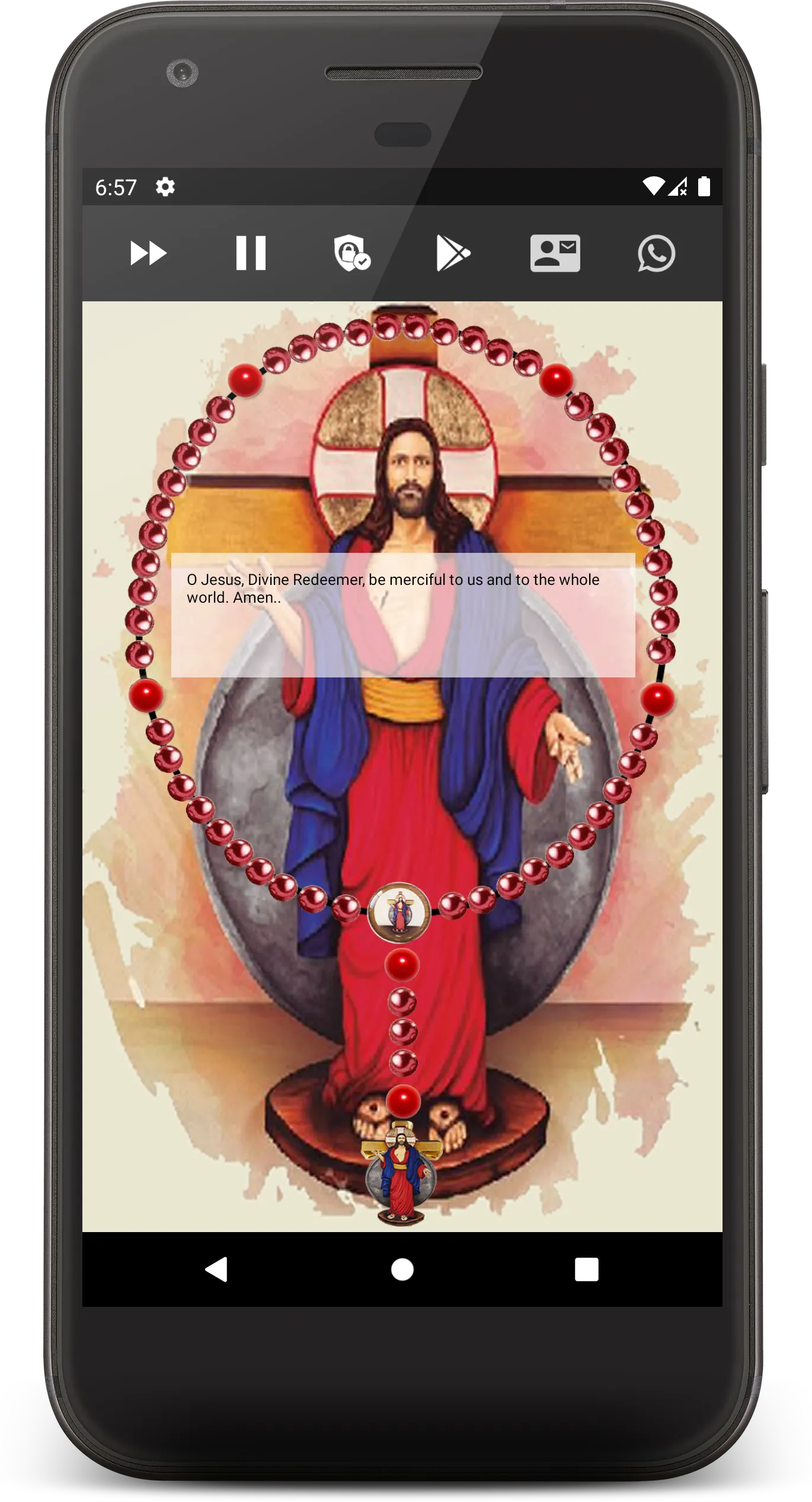 Holy Rosary of the  Wounds | Indus Appstore | Screenshot