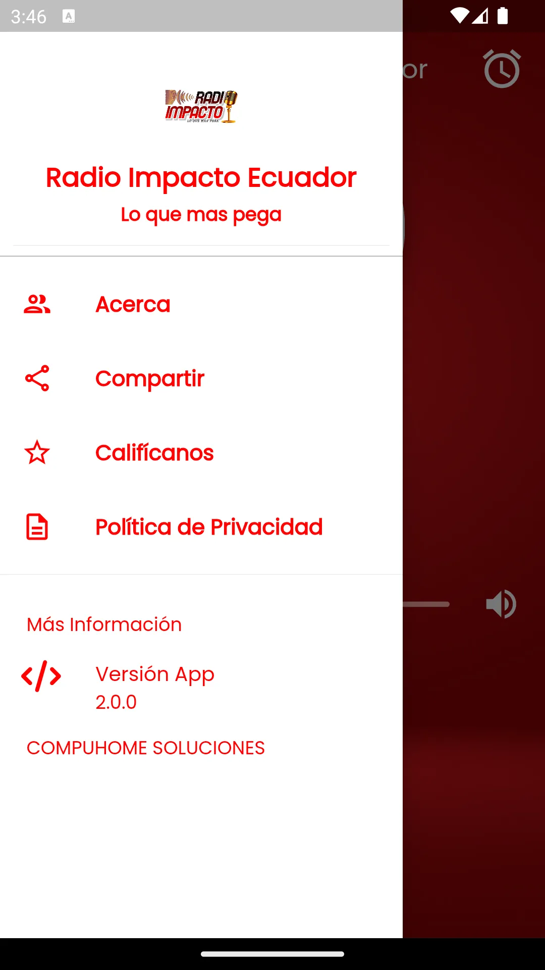 Radio Impacto Ecuador | Indus Appstore | Screenshot