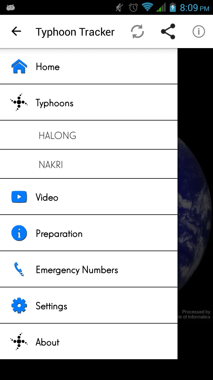 Typhoon Tracker | Indus Appstore | Screenshot