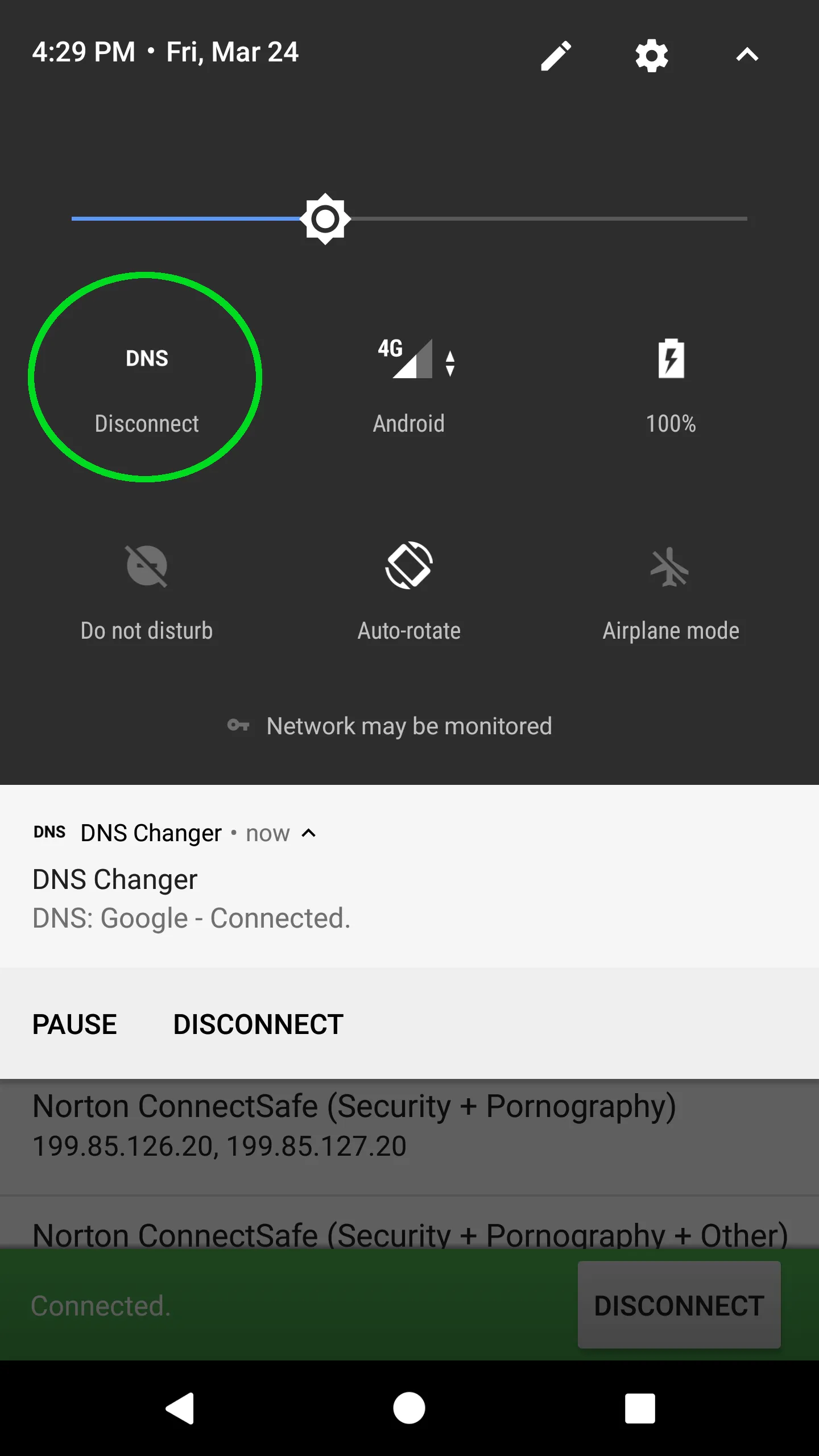 DNS Changer - Lilly | Indus Appstore | Screenshot