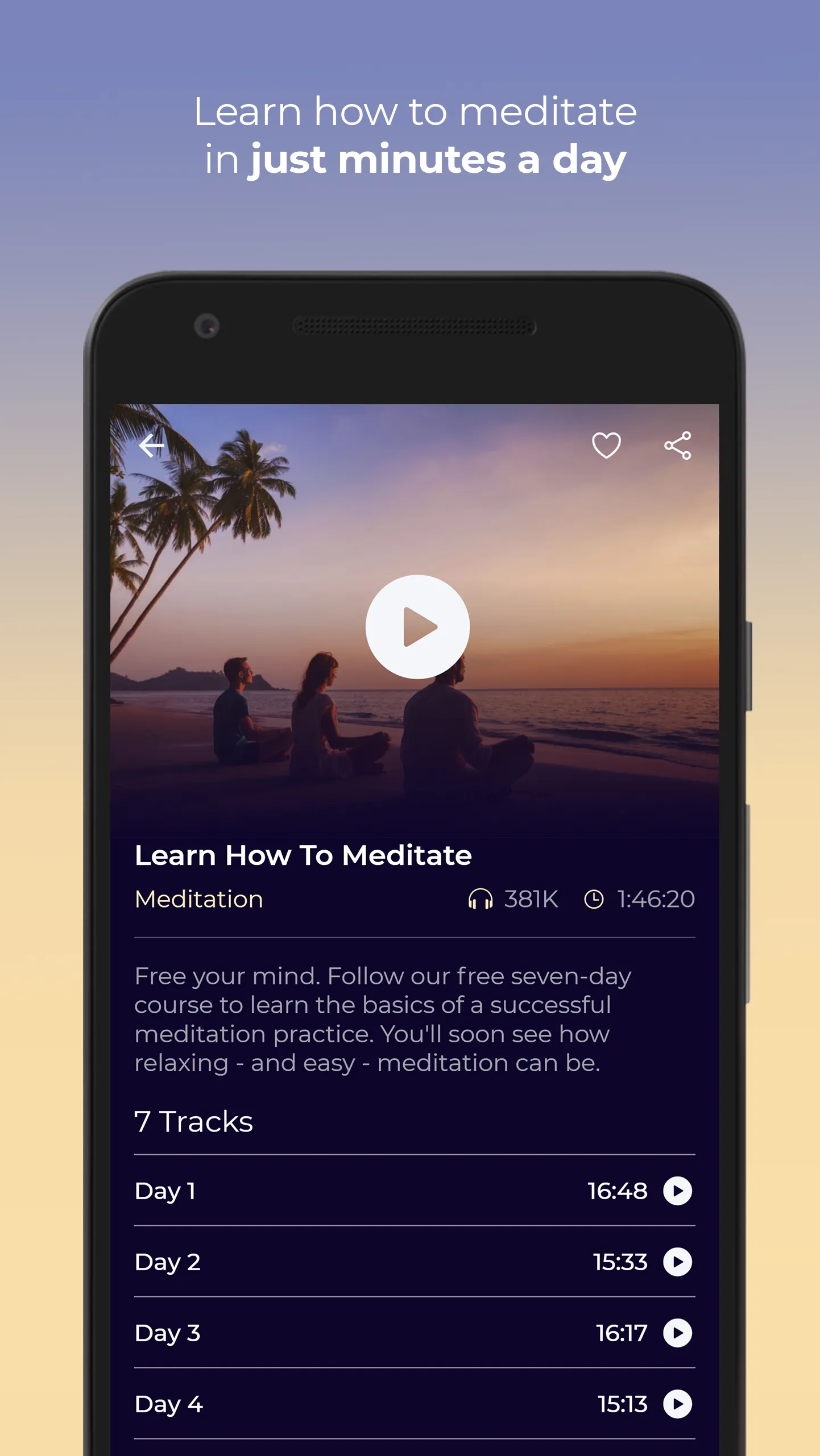 Serene - Meditation & Sleep | Indus Appstore | Screenshot