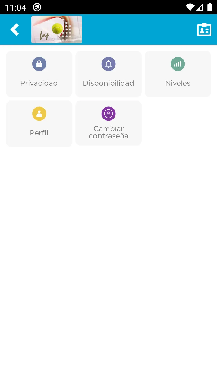 Federación Aragonesa de pádel | Indus Appstore | Screenshot