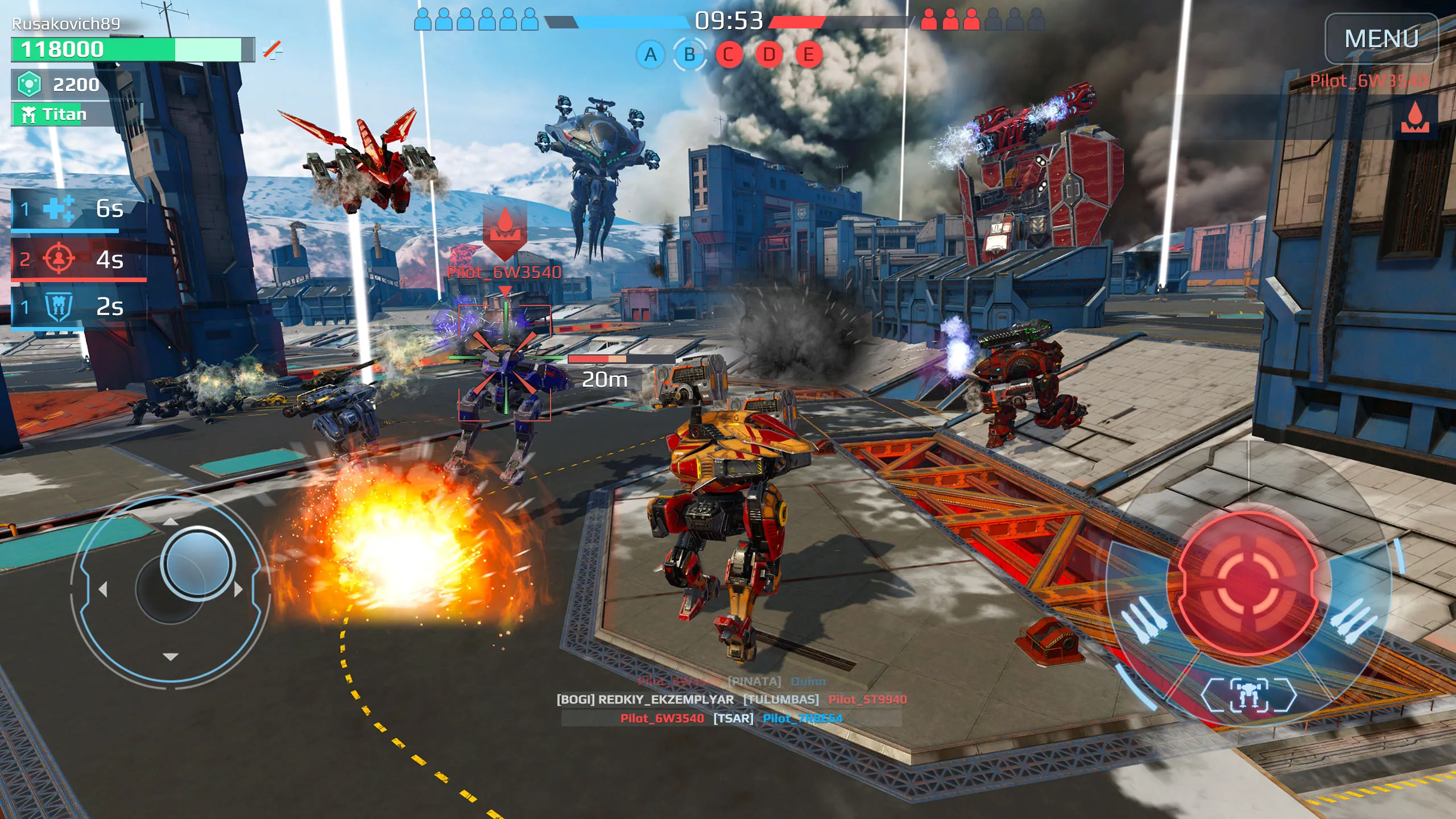 War Robots Multiplayer Battles | Indus Appstore | Screenshot