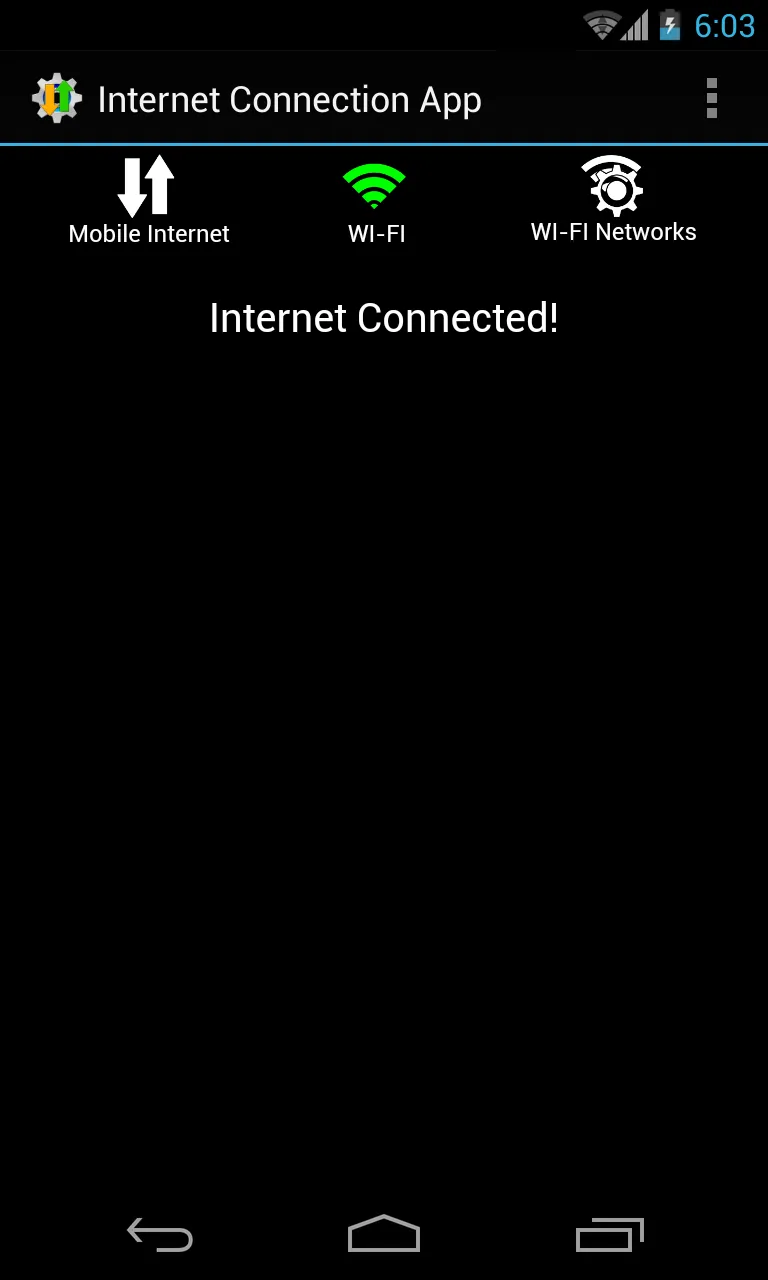 internet connection | Indus Appstore | Screenshot