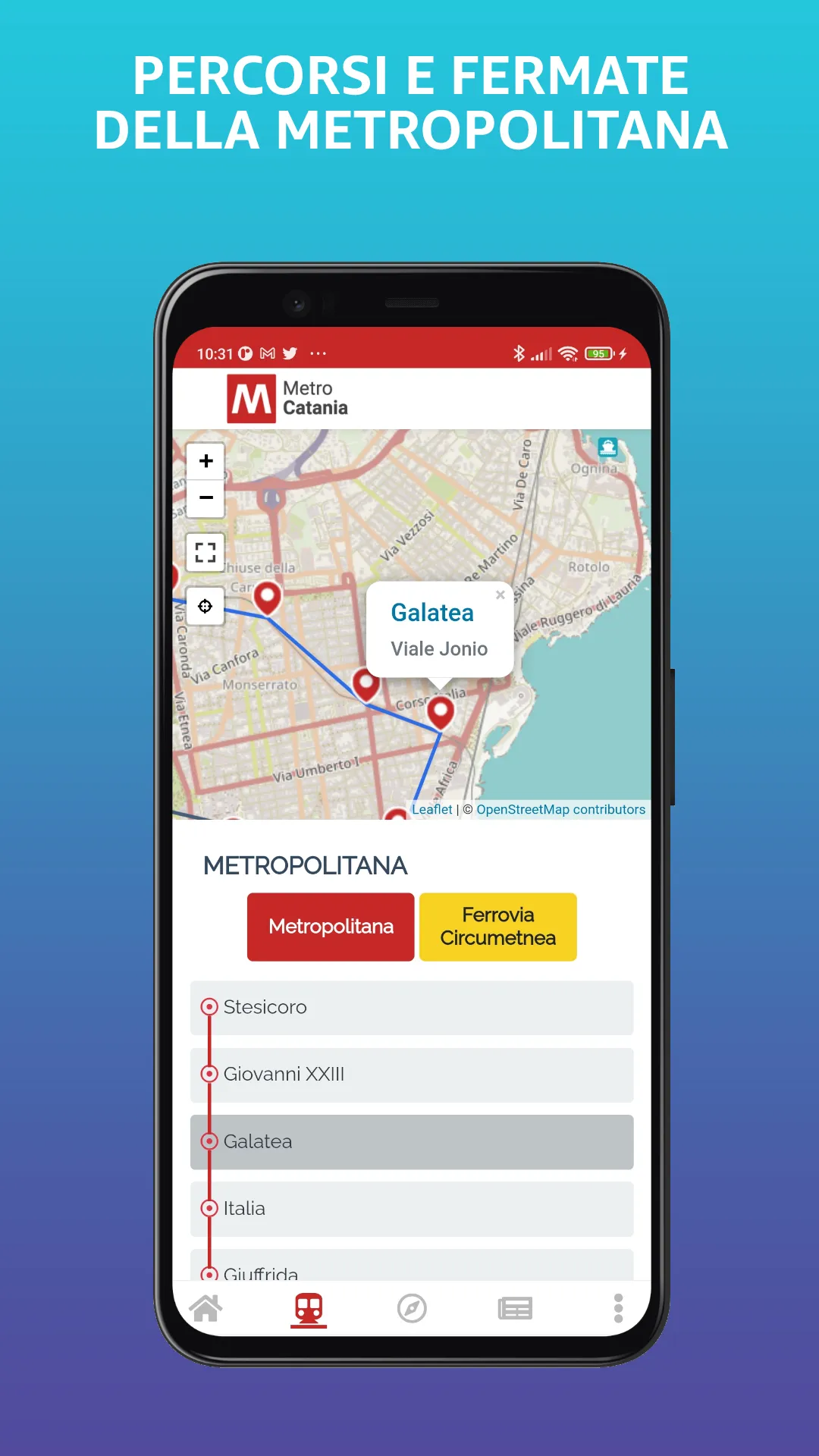 Metro Catania | Indus Appstore | Screenshot