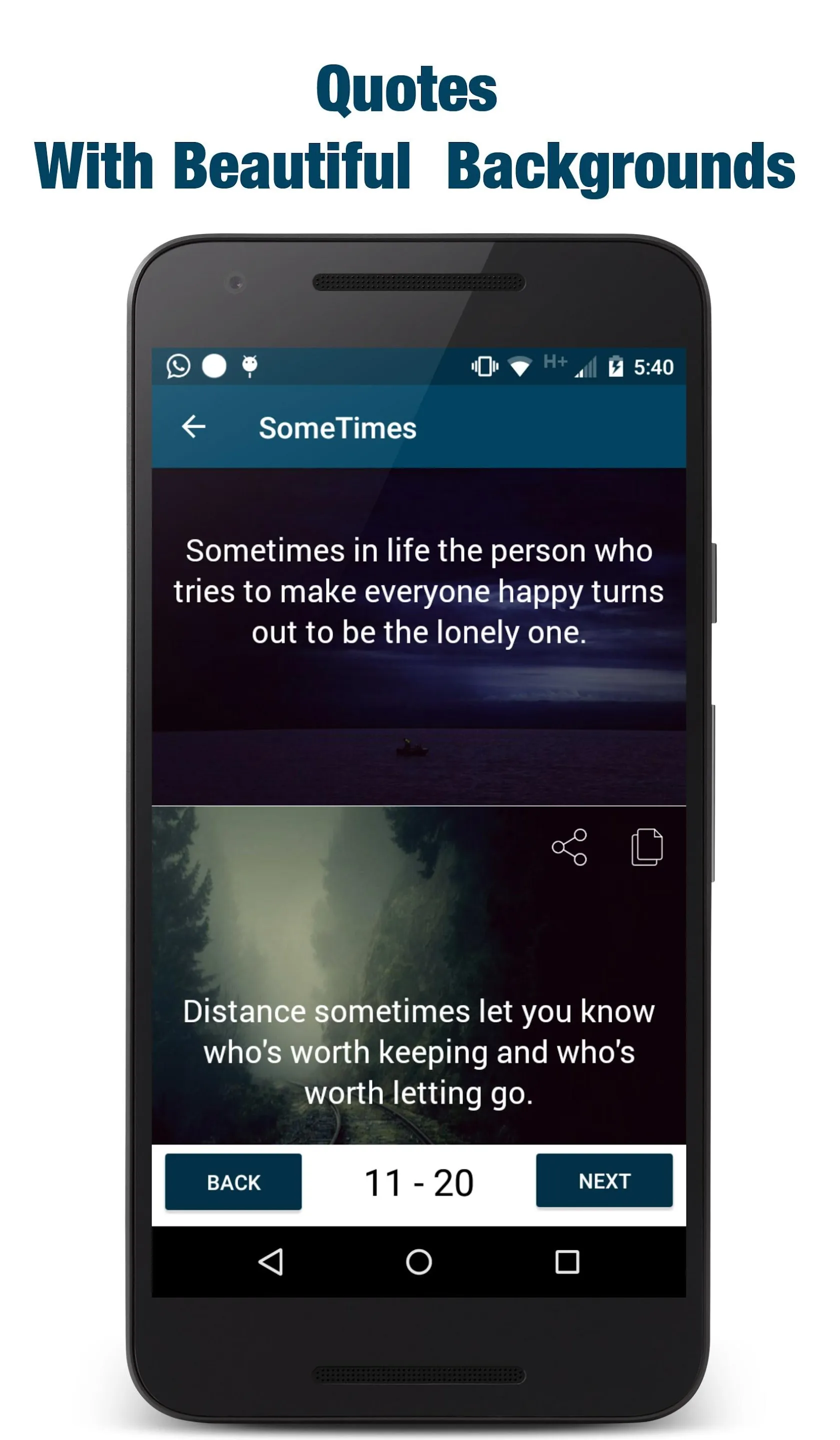 Quotes, Status & Sayings | Indus Appstore | Screenshot