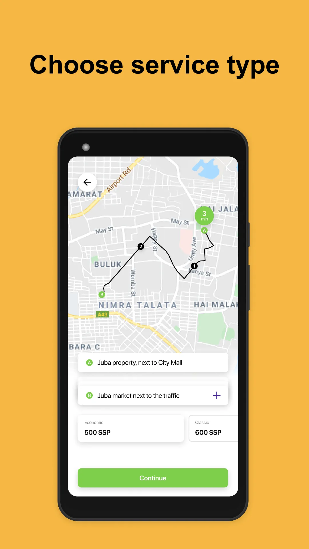 Shilu ANA: taxi in East Africa | Indus Appstore | Screenshot