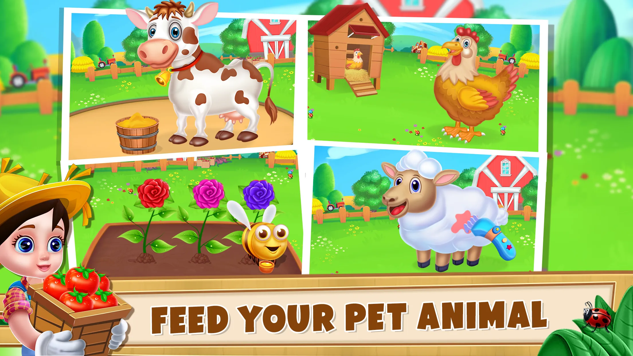 Farm House - Kid Farming Games | Indus Appstore | Screenshot