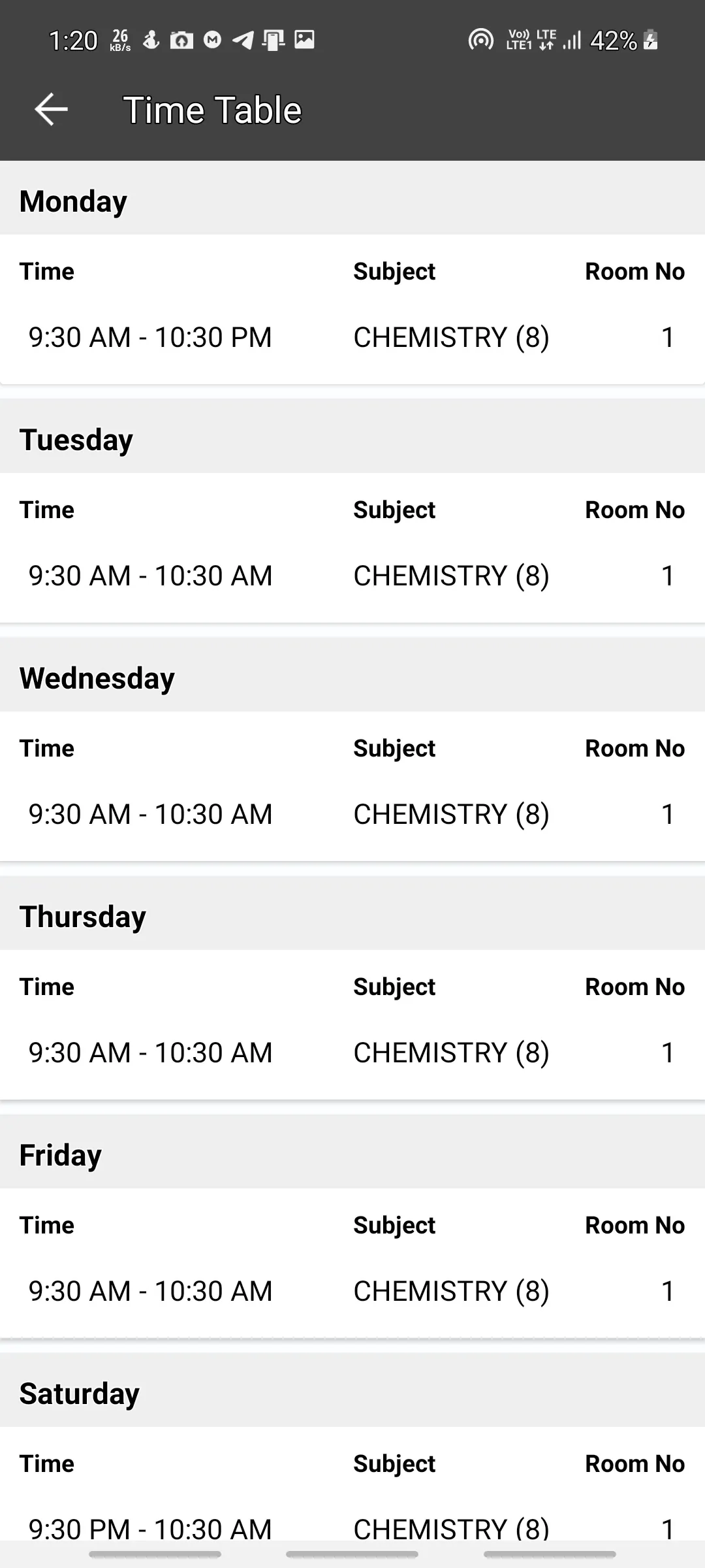 Chikara P.H.S. School | Indus Appstore | Screenshot