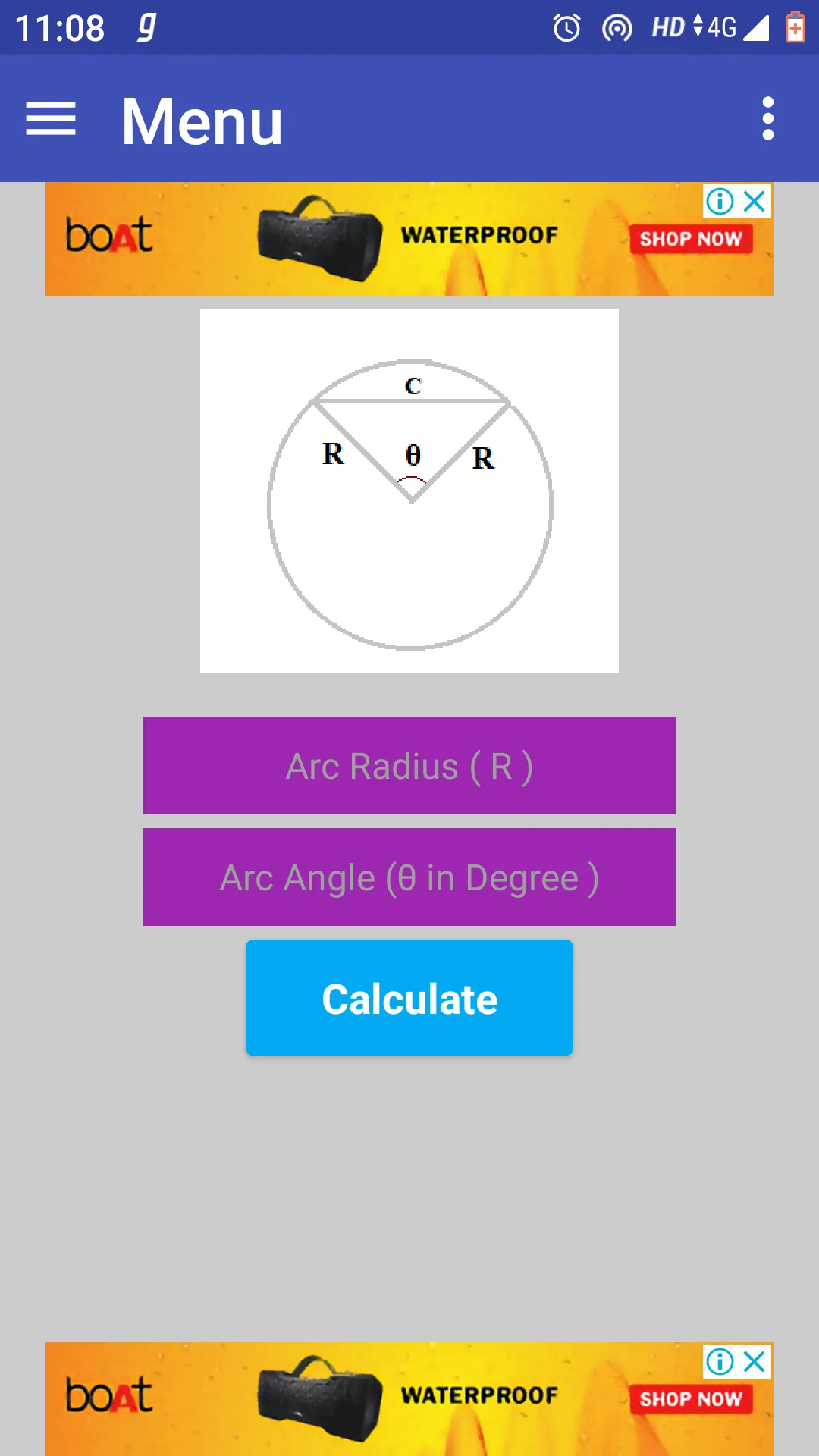 Arc Calculator | Indus Appstore | Screenshot