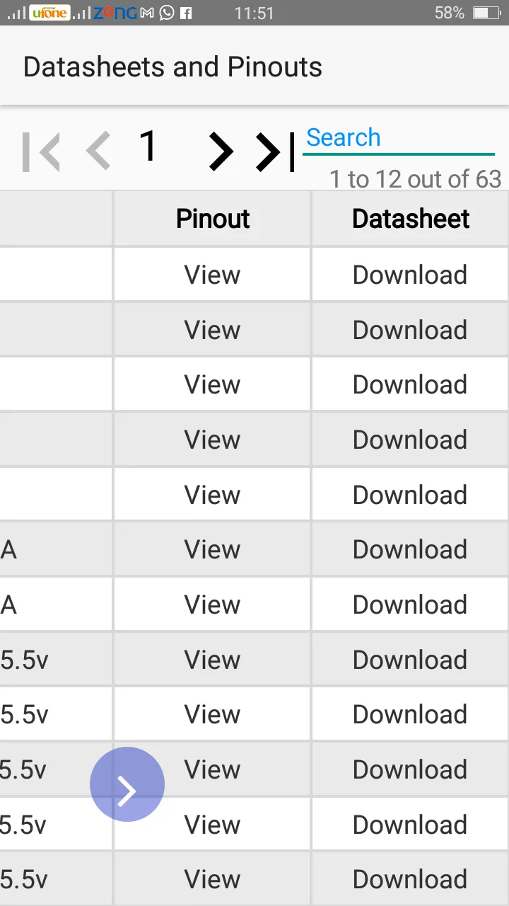 Datasheet and Pinouts | Indus Appstore | Screenshot