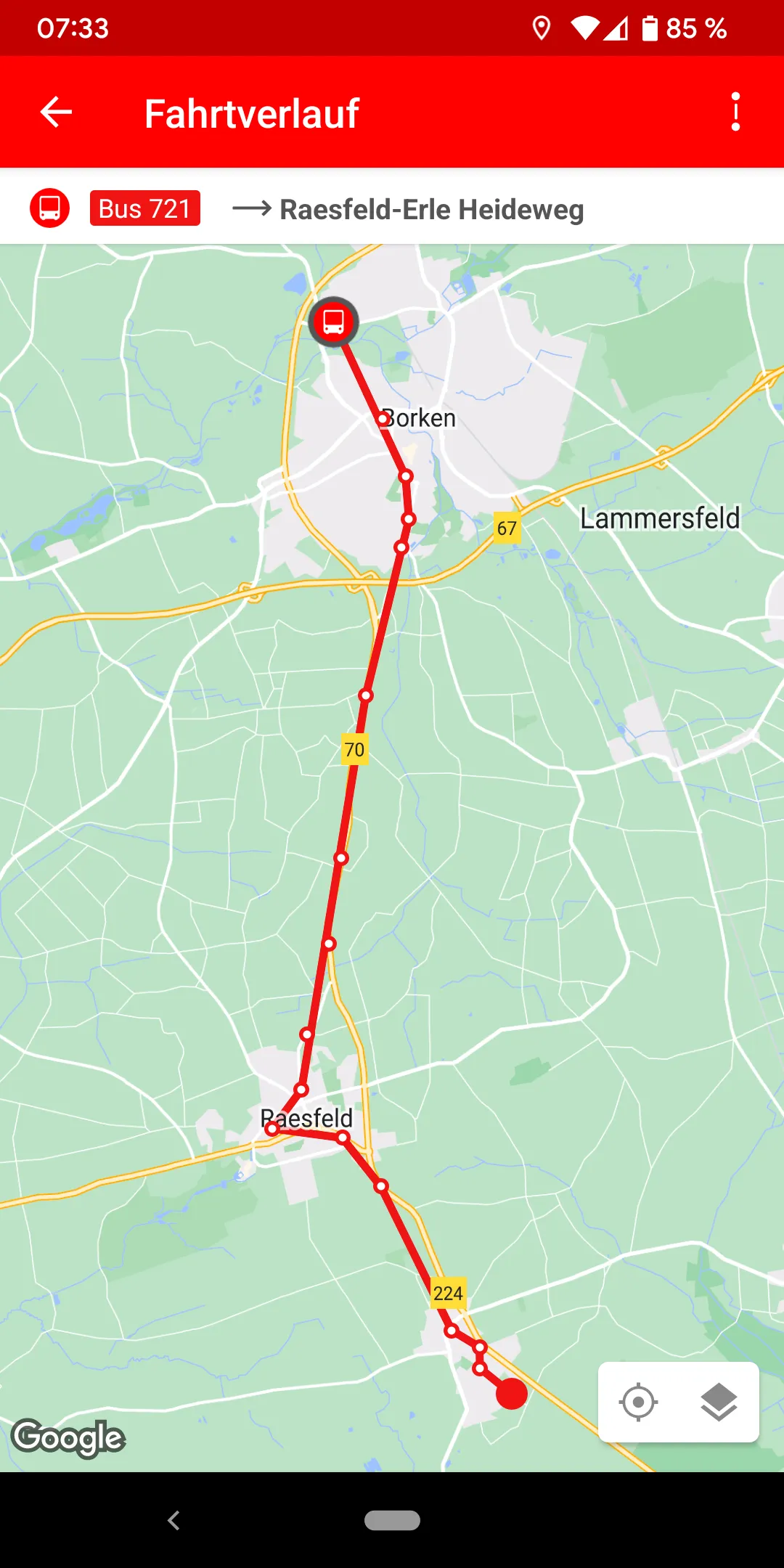 DB Busradar NRW | Indus Appstore | Screenshot