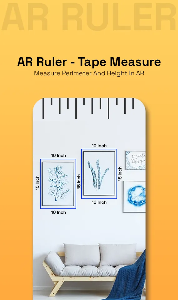 AR Ruler : Camera Tape Measure | Indus Appstore | Screenshot