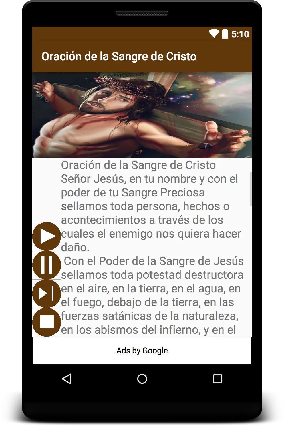 Oración de la Sangre de Cristo | Indus Appstore | Screenshot