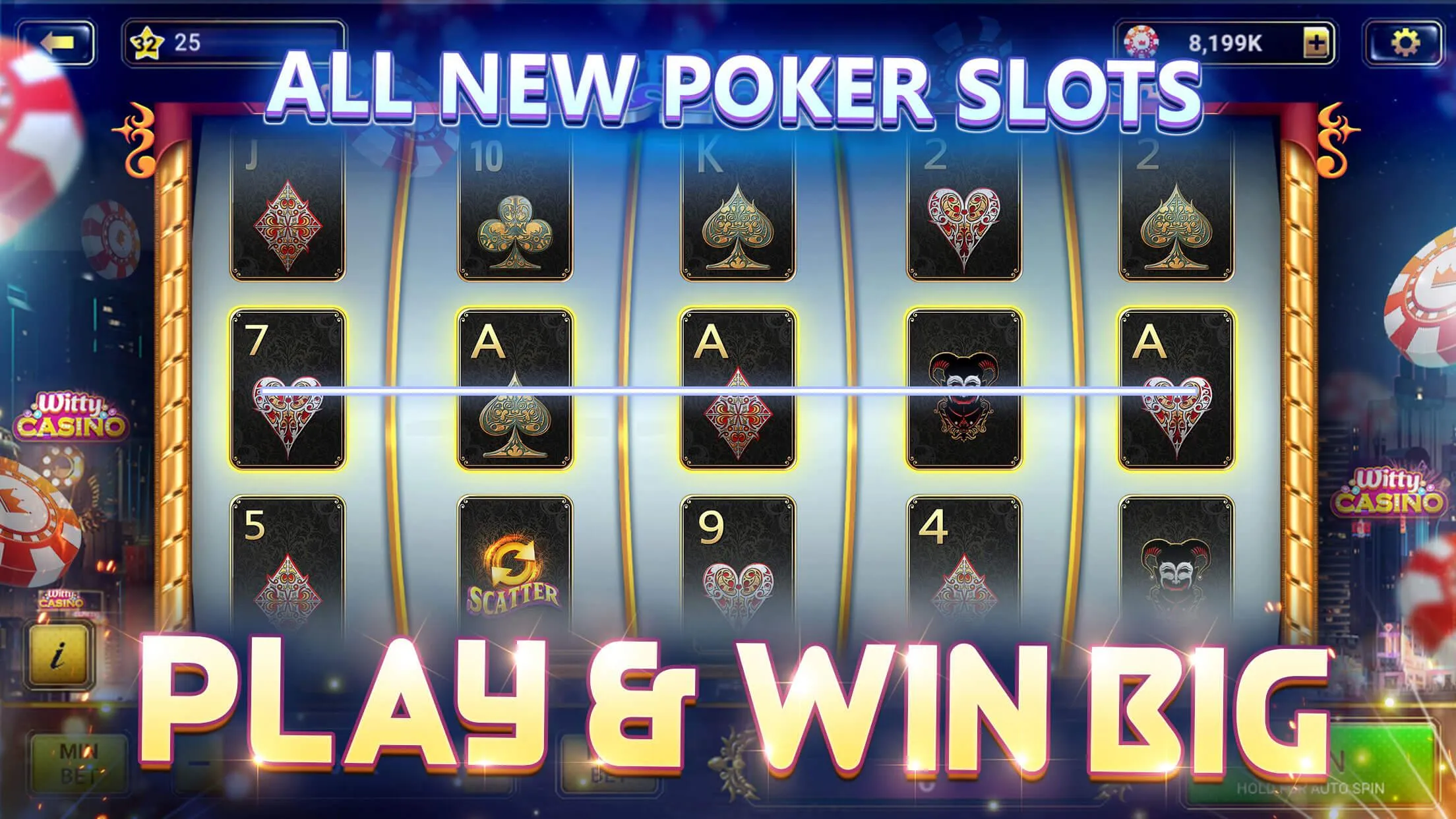 Casino SLOTs,Dice & Card Games | Indus Appstore | Screenshot