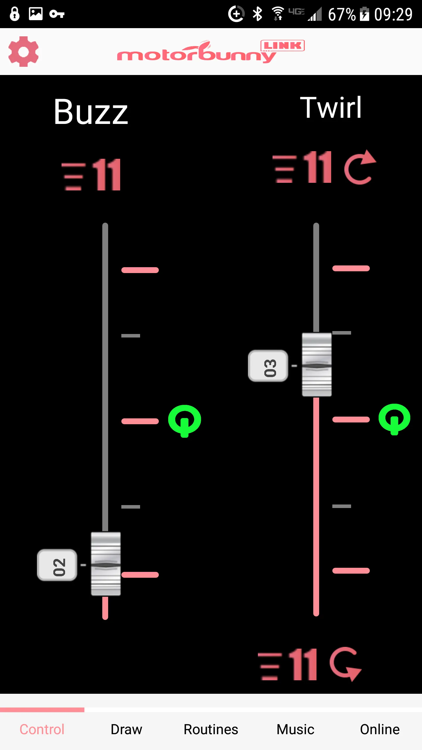 Motorbunny LINK Controller | Indus Appstore | Screenshot