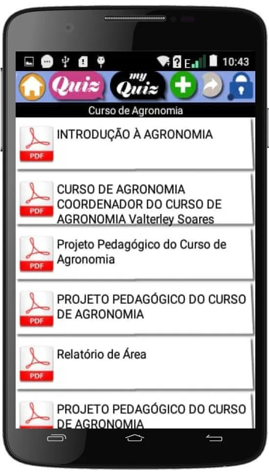 Curso de Agronomia (português) | Indus Appstore | Screenshot