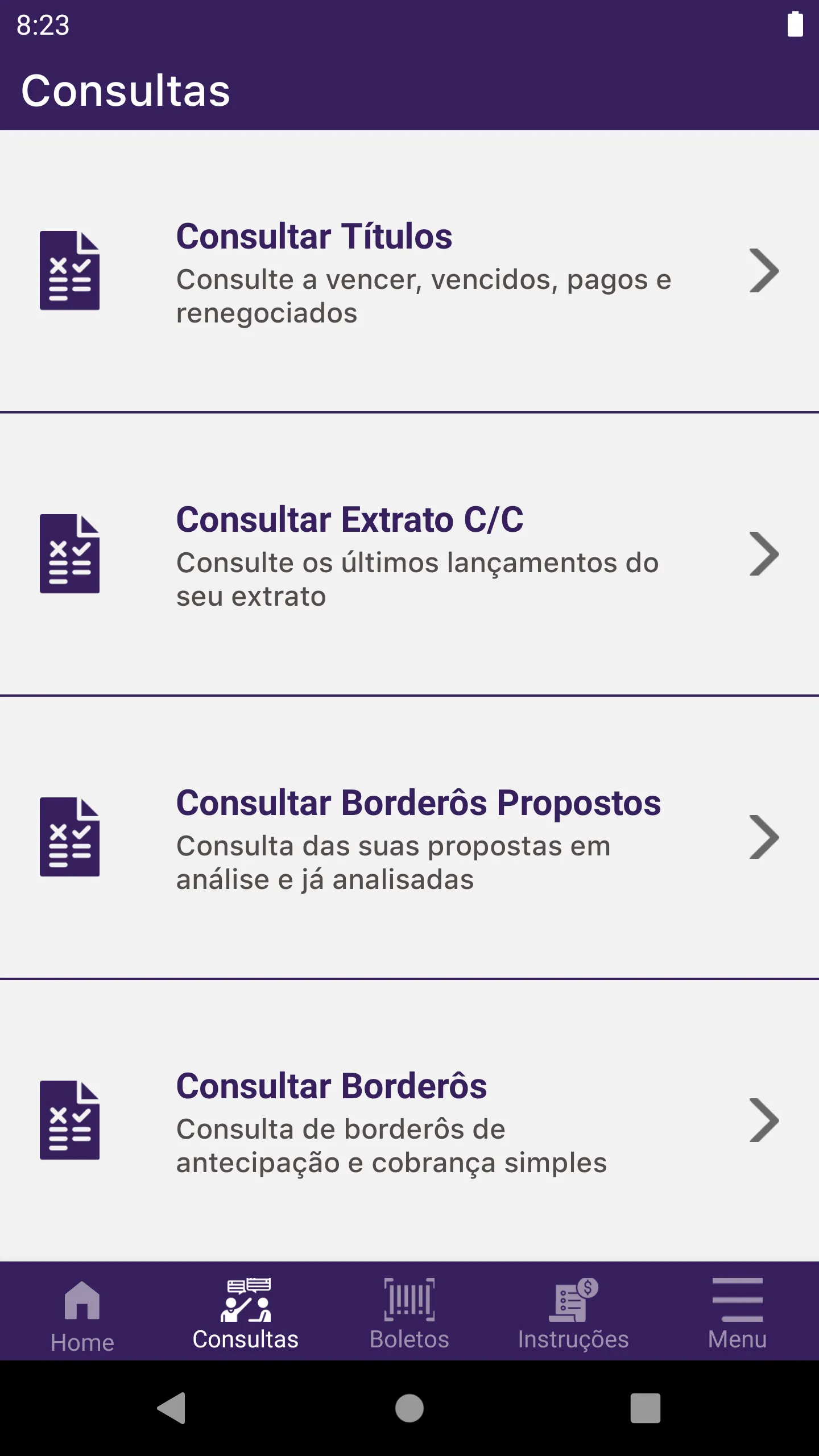 Meus Recebíveis | Indus Appstore | Screenshot