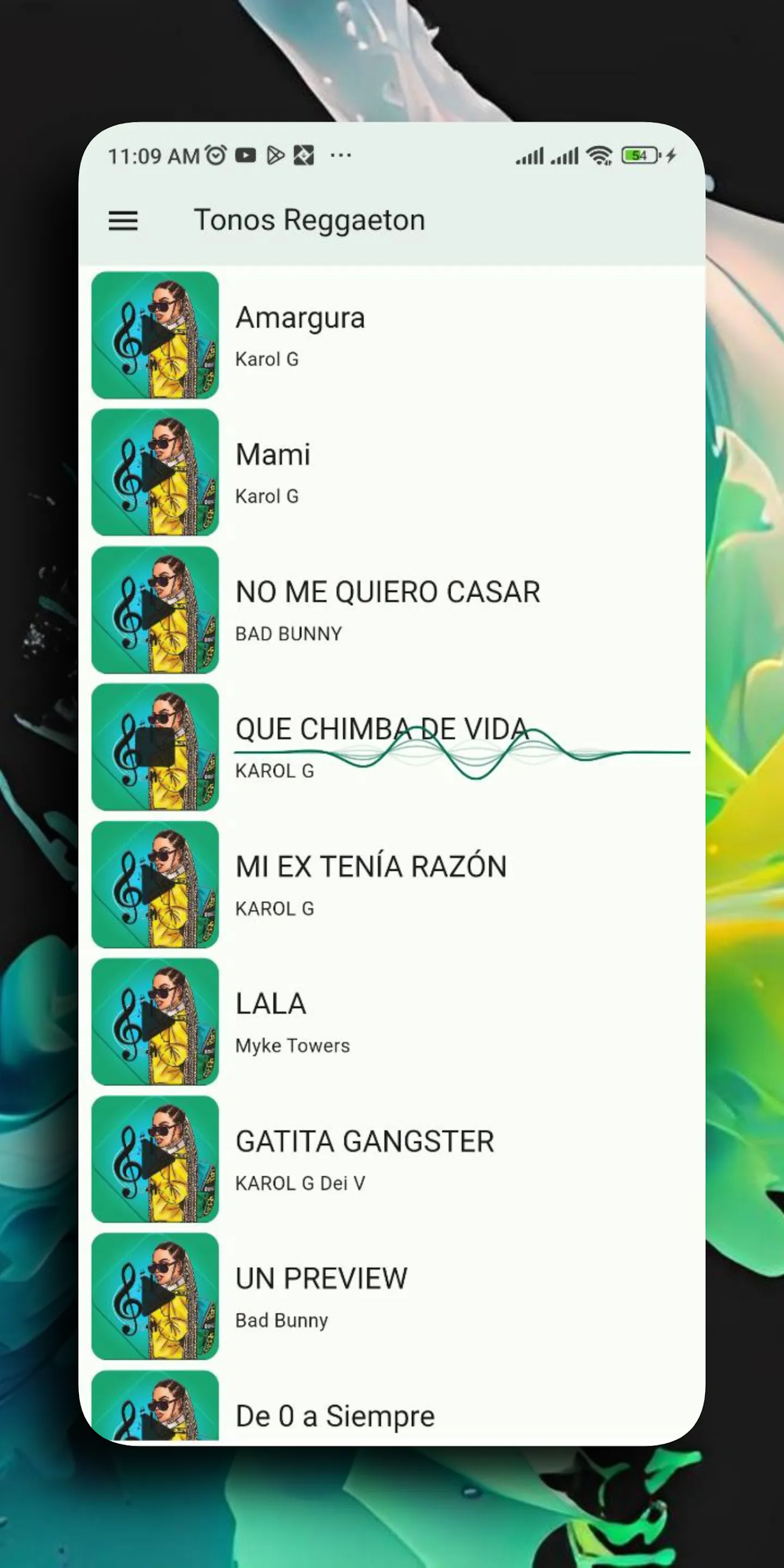 Reggaeton ringtones | Indus Appstore | Screenshot