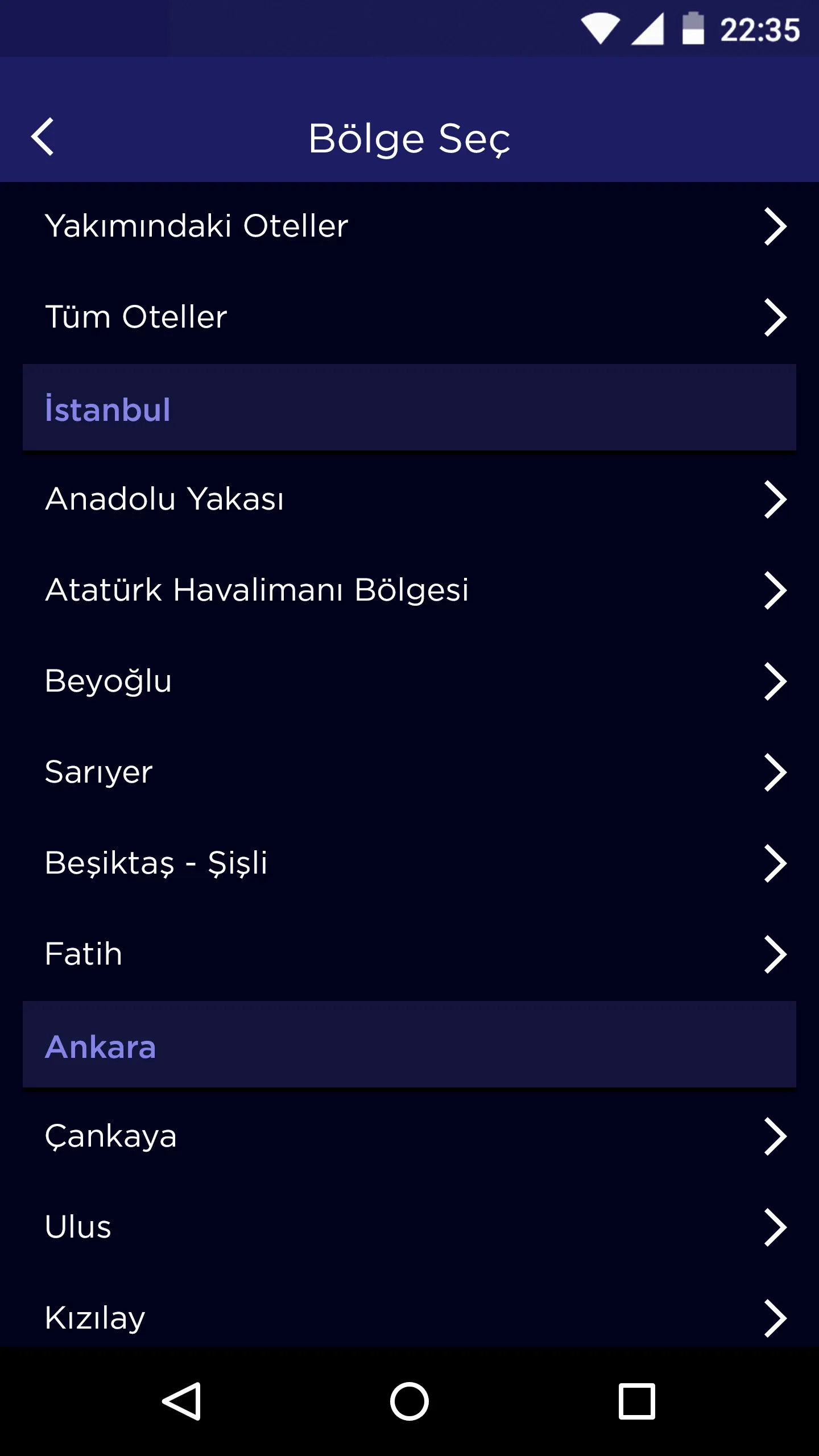 OtelSonDakika Otel Rezervasyon | Indus Appstore | Screenshot