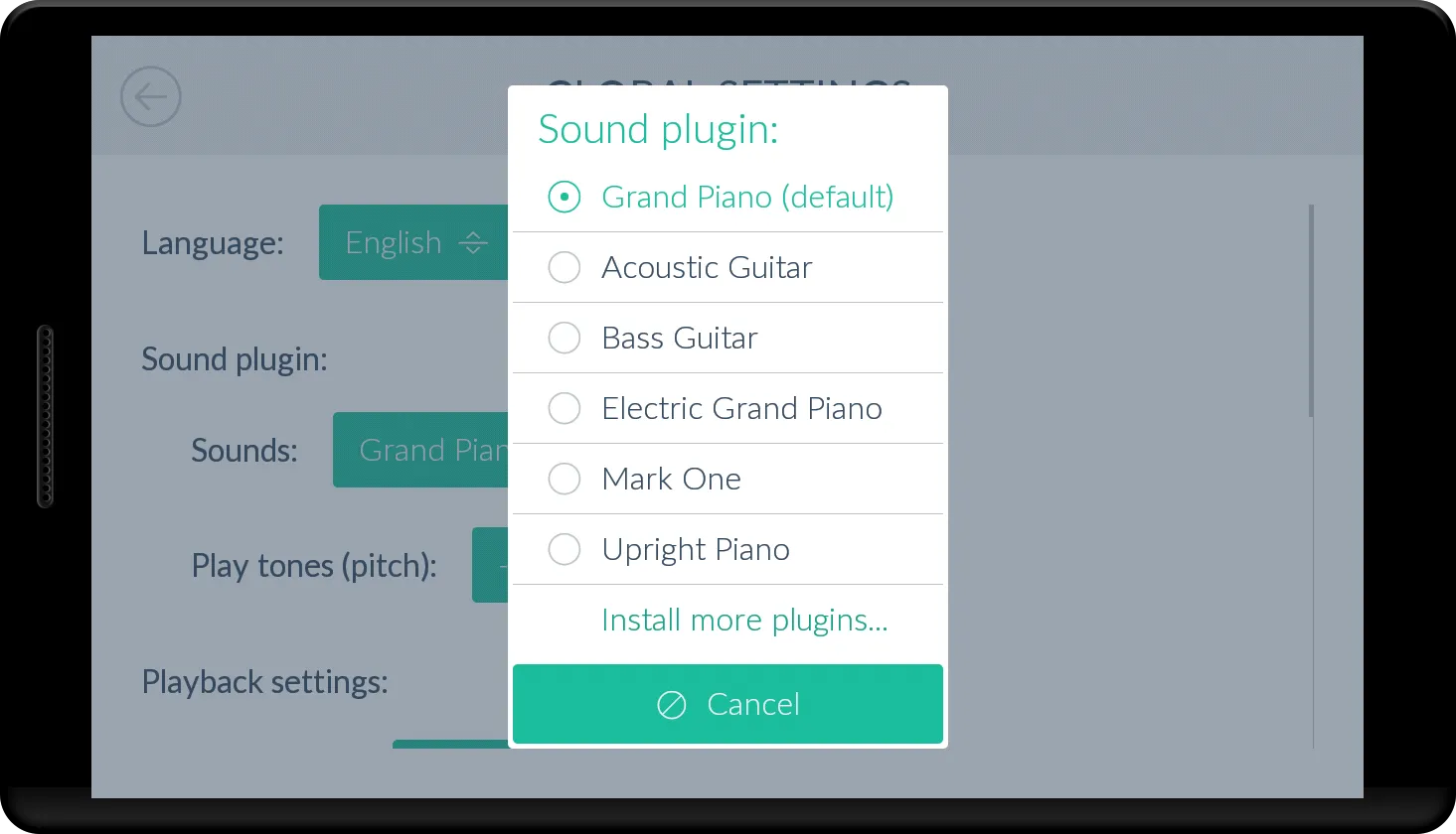 Electric Grand Piano *Plugin* | Indus Appstore | Screenshot