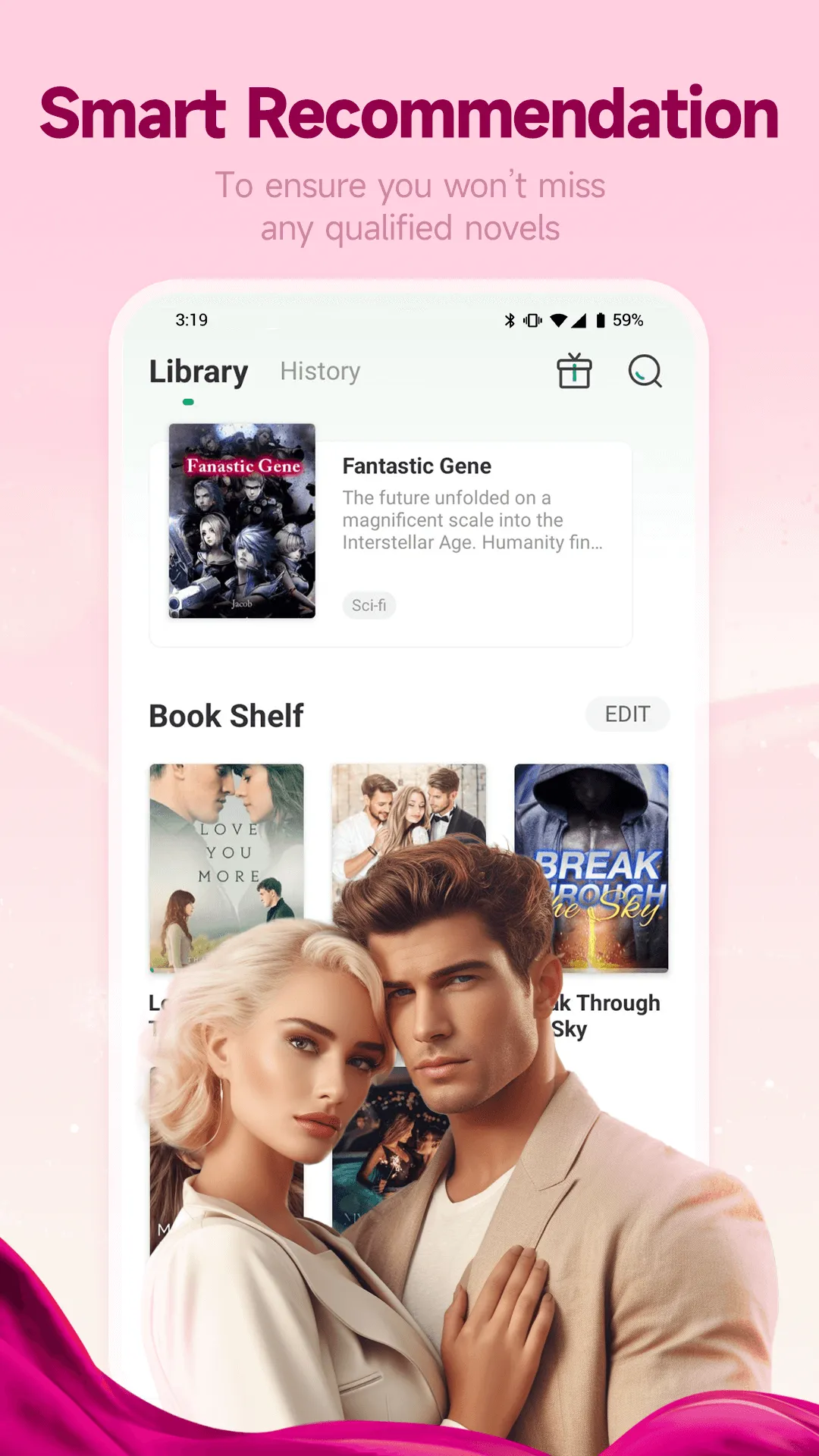 Deereader - Read Romance Novel | Indus Appstore | Screenshot