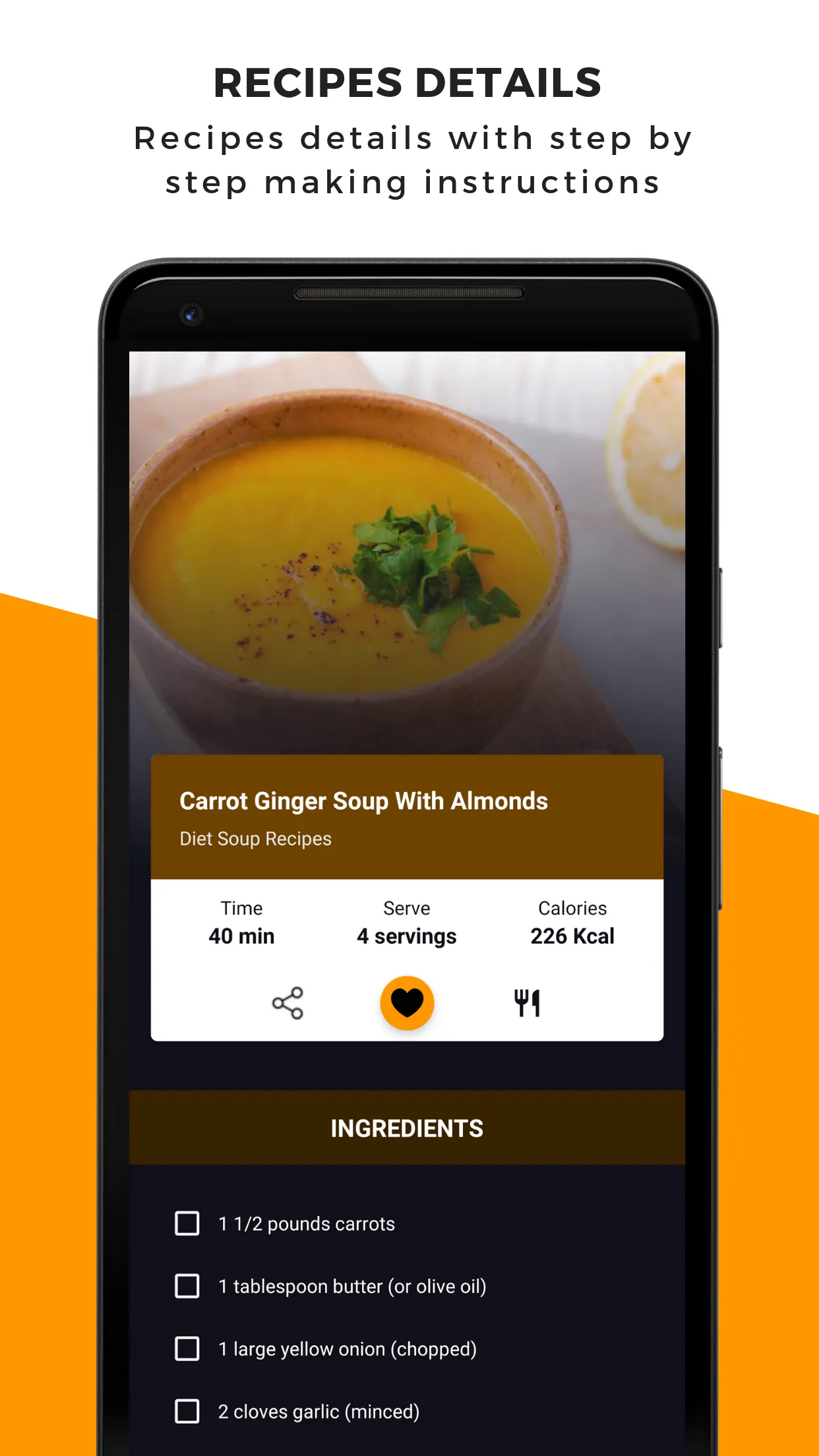 Diet Soup Recipes Offline App | Indus Appstore | Screenshot