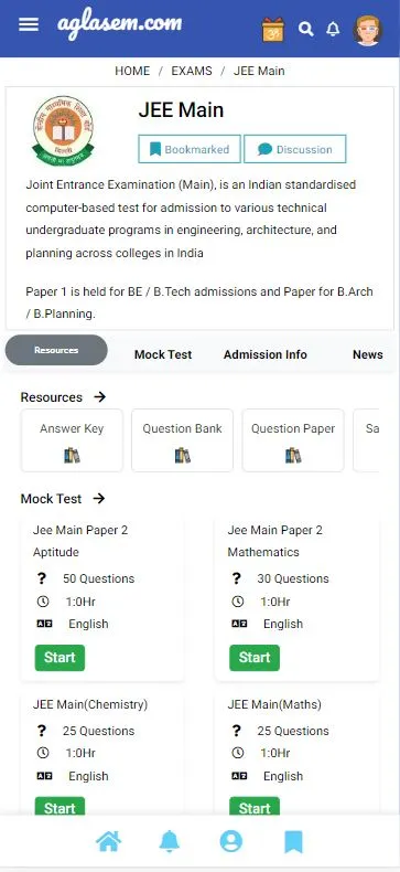 AglaSem Mock Test | Indus Appstore | Screenshot