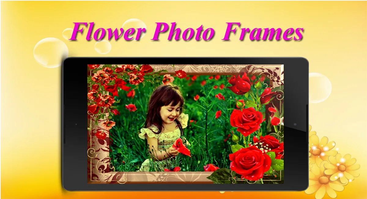 Flower Photo Frames Roses | Indus Appstore | Screenshot