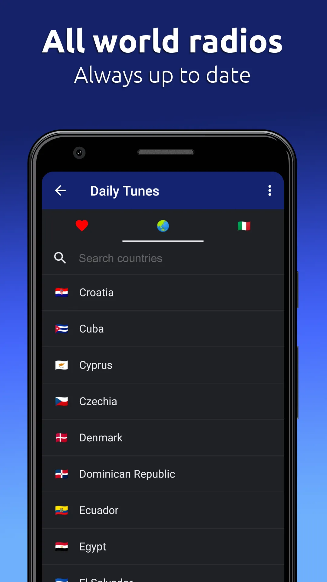 Daily Tunes: All Online Radios | Indus Appstore | Screenshot