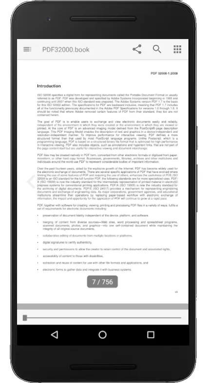 Fast PDF EPUB Reader Viewer | Indus Appstore | Screenshot