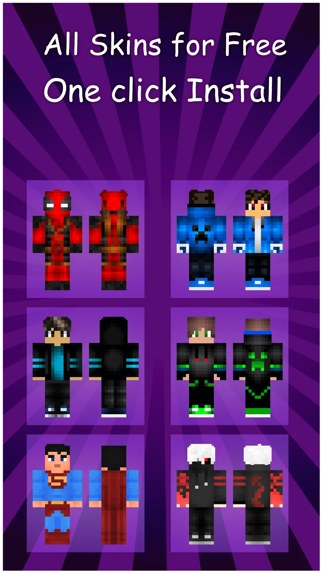 Boys Skins For Minecraft PE | Indus Appstore | Screenshot