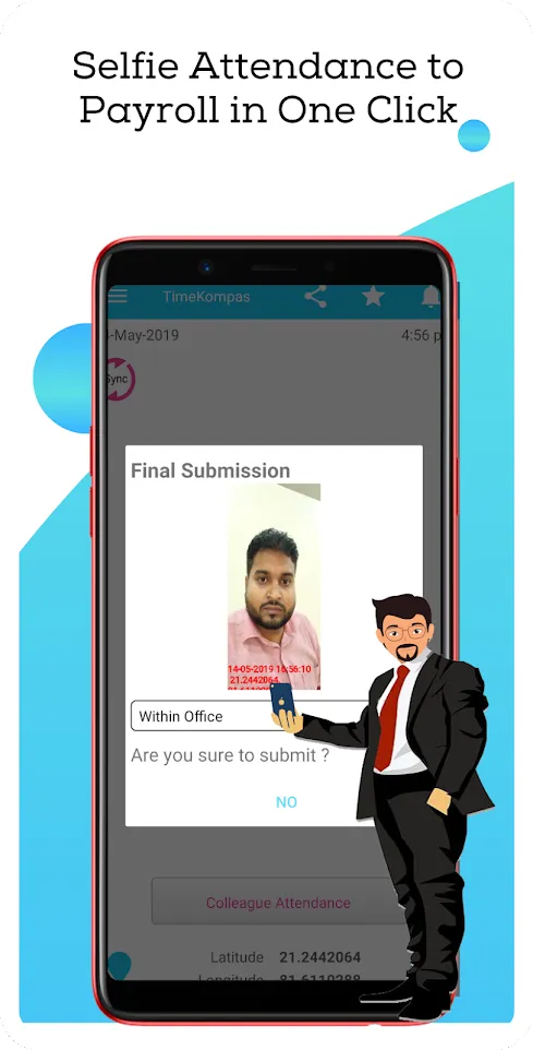 TimeKompas – Manage employees | Indus Appstore | Screenshot