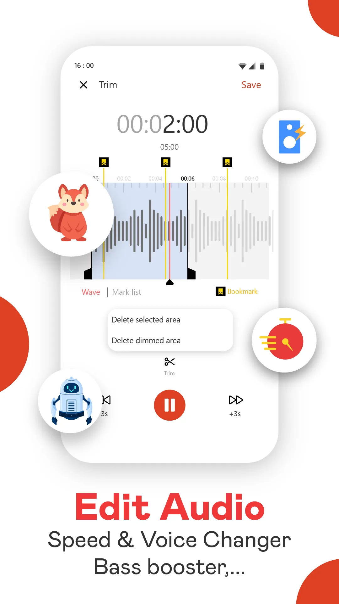 Voice Recorder: Memos & Editor | Indus Appstore | Screenshot